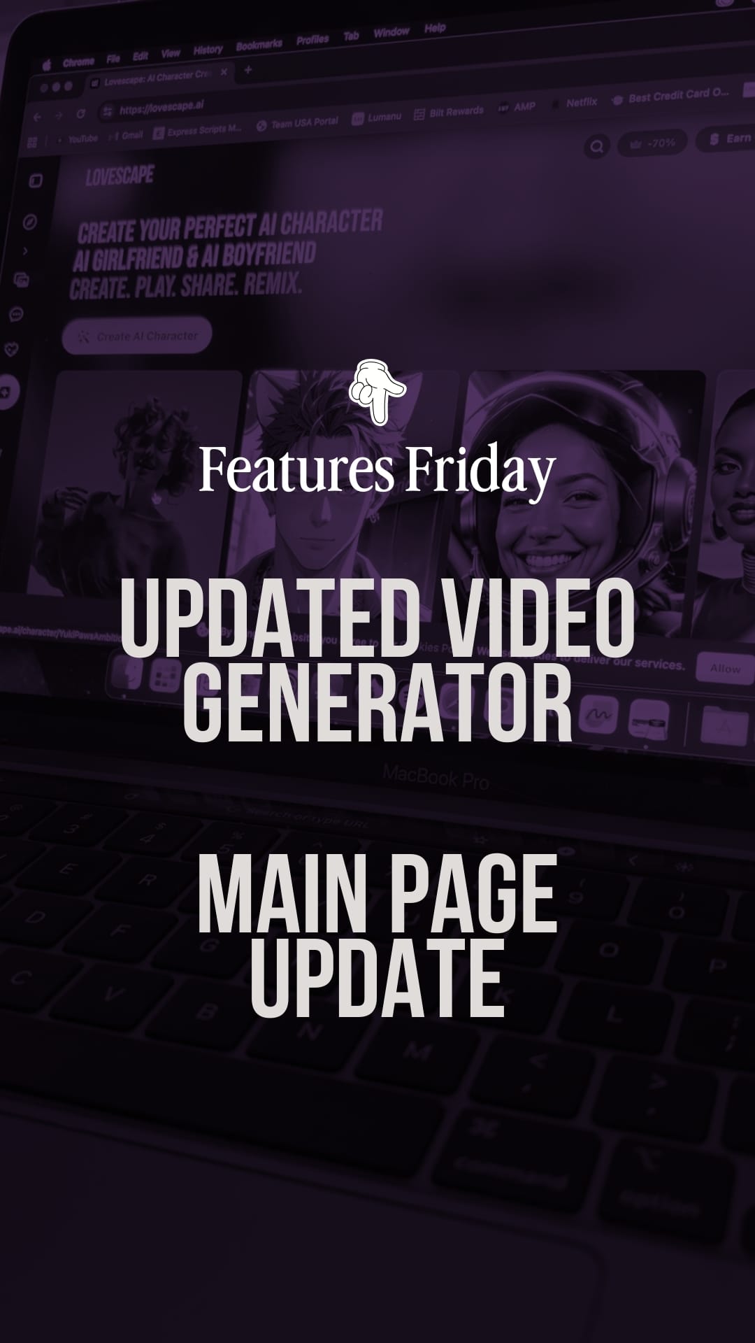 Features Friday: Polishing the Lovescape Experience